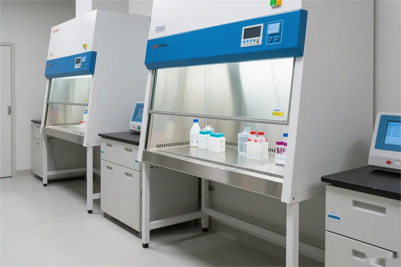 Biosafety 캐비닛과 Laminar Flow Hoods의 기능적 차이